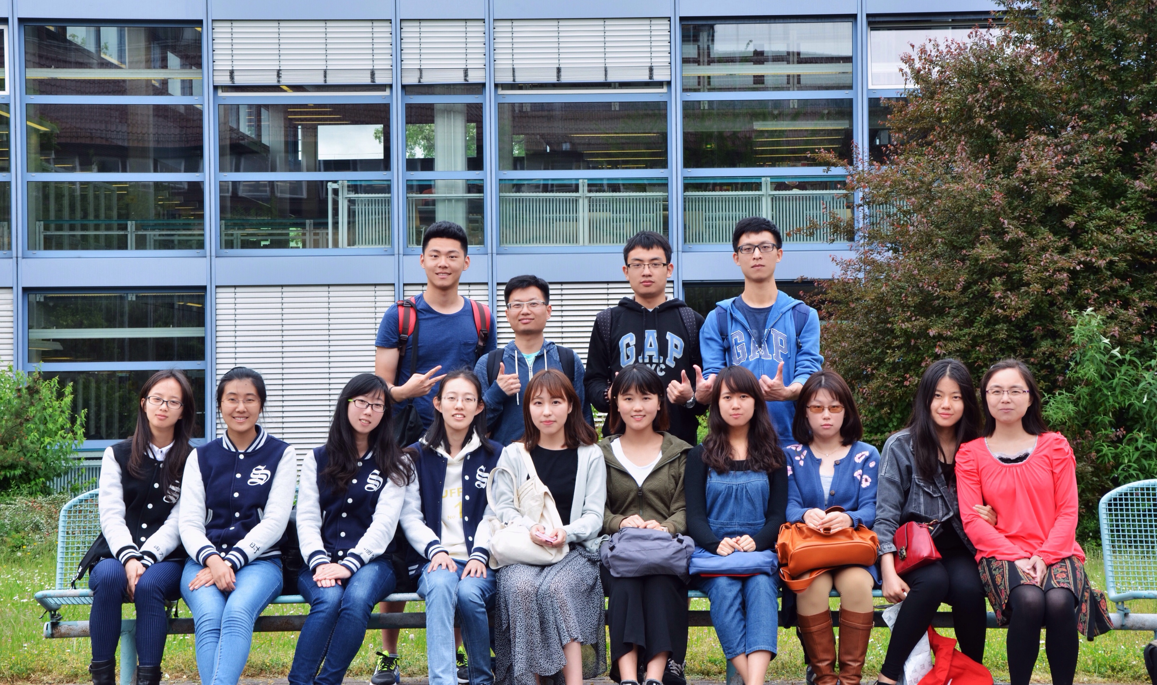 2016年学生交流互访掠影（德国美因茨大学）